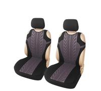 Housses De Siège De Voiture Gilet Accessoires Voiture Protection Sièges Avant Universelle Convient À La Plupart des Voitures Camions Camionnettes SUV Housse siège Voiture(2PCS Gray 1)
