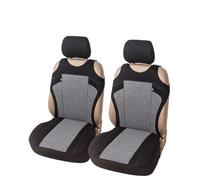 Housses De Siège De Voiture Gilet Accessoires Voiture Protection Sièges Avant Universelle Convient À La Plupart des Voitures Camions Camionnettes SUV Housse siège Voiture(2PCS Gray 2)