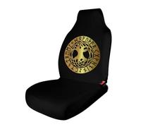 Housses de siège de Voiture Golden Norse Mythology Viking Yggdrasil Tree of Life, Protection des sièges pour Femmes et Filles, adaptées à la Plupart des véhicules, Voitures, camions, SUV, fourgonnett