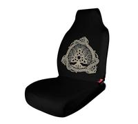 Housses de siège de Voiture Golden Norse Mythology Viking Yggdrasil Tree of Life, Protection des sièges pour Femmes et Filles, adaptées à la Plupart des véhicules, Voitures, camions, SUV, fourgonnett