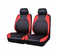 Housses de Siège de Voiture Housse Siège Auto Universelle pour Buick pour Enclave pour Cascada pour Encore pour Lacrosse pour Excelle pour Regal pour TourX(Black Red 2 Seat)