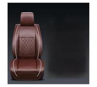 Housses De Siège De Voiture pour Automobiles Housses De Fauteuil pour Ford Accessoire De Style Automobile Seulement Deux Cuirs Avant Housse siège Voiture(Coffee no Pillow)