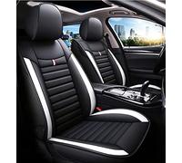 Housses de siège de voiture pour BMW E60 F10 Série 5 F11 G30 G31 E39 E61 F07 F18 G38 5 Gran Turismo - Couverture complète (noir blanc, standard)