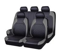 Housses de Siège de Voiture pour BMW Serie 1 E87 F20 E46 Tuning E60 X5 E53 F30 E70, 9 Pièces Confortable Respirant Housses Sièges Accessoire Interieur,Grey