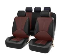 Housses De Siège De Voiture Pour Mercedes-Benz Classe M ML 450 W164 ML 250 W166 ML 350 W166 ML 500 W166 Housse De Cuir Siege Voiture,Accessoire Voiture Interieur,Respirant Imperméable(9 pièces)