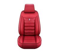 Housses de siège de Voiture pour Peugeot 5008 7 Places 2017-2025, Ensemble Complet Housses siège Voiture, Housses de siège Avant et arrière, Red
