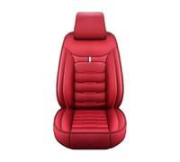 Housses de siège de Voiture pour Peugeot 5008 7 Places 2017-2025, Ensemble Complet Housses siège Voiture, Housses de siège Avant et arrière, Red