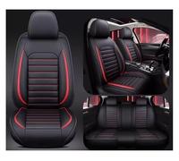 Housses de Siège de Voiture Universel pour Peugeot 206 CC 2000-2009, Housse Couverture Couvre Sieges Cuir Confortable Protection Couvre Sieges(Red)