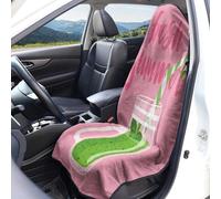 Housses de siège d'été en tissu éponge pour voiture Housses de siège universelles en tissu éponge lavables accessoires décoration intérieure pour voiture 1 pièce/2 pièces pour voiture, camion, SUV