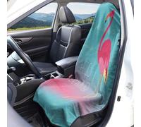 Housses de siège d'été en tissu éponge pour voiture Housses de siège universelles en tissu éponge lavables accessoires décoration intérieure pour voiture 1 pièce/2 pièces pour voiture, camion, SUV