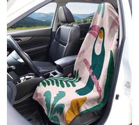 Housses de siège d'été en tissu éponge pour voiture Housses de siège universelles en tissu éponge lavables accessoires décoration intérieure pour voiture 1 pièce/2 pièces pour voiture, camion, SUV