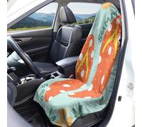 Housses de siège d'été en tissu éponge pour voiture Housses de siège universelles en tissu éponge lavables accessoires décoration intérieure pour voiture 1 pièce/2 pièces pour voiture, camion, SUV