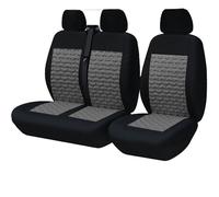 Housses De Siège En Éponge Universelles Adaptées À La Plupart Des Camionnettes,Mk6 Atic,Ford Atic,Fiat Ducato,Cristaux Et Citations,2 + 1,4mm - Type Gray