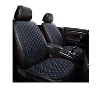 Housses de siège Housse De Siège Auto Universelle En Cuir PU Pour BMW, Compatible Avec Tous Les Modèles X5 E87 X1 X2 X3 X4 X6 X7 M3 M4 M5 Housse Siege(Black Blue 2 Seat)