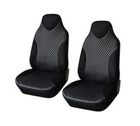 Housses de siège Housses De Siège Auto En Cuir PU Pour Kangoo, Ensemble Complet, Style Baquet À Dossier Haut, Intérieur De Voiture Housses de siège de Voiture(Black-2PCS)