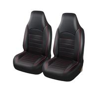 Housses de siège Housses De Siège Avant En Cuir PU Pour Ranger Pour XLT 2001, 2 Pièces, Housses Baquet Hautes, Intérieur Voiture Housses de siège de Voiture(Red-2PCS)