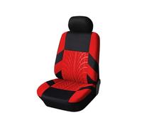 Housses de siège Housses De Siège Universelles Pour Ford, Pour Smart 451, Pour Funda, Pour Coche, Adaptées À Deux Rangées De Sièges Housses de siège de Voiture(Red-1PCS)