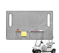 Housses de siège imperméables pour voiturette de golf - Couverture imperméable pour siège de voiturette de golf - Housse de siège de voiturette de golf avec dossier anti-dos.
