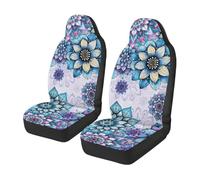 Housses De Siège Mandala Floral Bohème Accessoires Couverture De Siege De Voitures Amovible Housse De Sieges Auto pour Homme Et Femme Camions 52X138 Cm