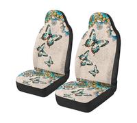 Housses De Siège Mandala Papillon Bohème Universelles Couverture De Siege De Voitures Ultra Résistant Vehicle Seat Cover pour Camions Camionnettes 52X138 Cm