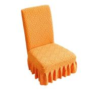 Housses de siège pour chaises - Douces, élastiques, lavables et amovibles - Pour cuisine, restaurant, mariage, fête, Noël, Saint-Valentin, Pâques, banc et meubles