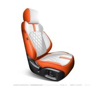 Housses De Siège pour Golf 4 5 6 7 8 pour Passat B5 B6 B7 B8 Housses Siège Auto Cuir PU 1 Pièce Accessoires Auto Protections Tout Compris(2)