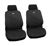 Housses de Siège pour Voiture Avant Paire Chaise Universel Noirs Haute Qualité'