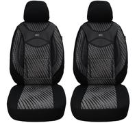 Housses de siège sur Mesure compatibles avec Jeep Compass 1 Facelift conducteur et Passager à partir de 2011-2016 - Numéro de Couleur : 115