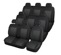 Housses de siège sur mesure pour Ford Transit Custom 2014+ BUS 9 places (6x1)