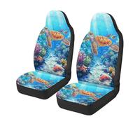 Housses De Siège Tortue sous-Marine Ultra Résistant Couverture De Siege De Voitures Accessoires Vehicle Seat Cover pour Homme Et Femme Camionnettes 52X138 Cm