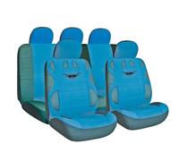 Housses de siège - TRIBAL - Bleu - Tissu - 1 jeu
