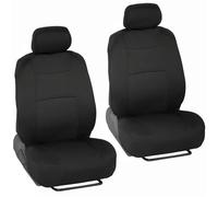 Housses De Siège Universelles Quatre Saisons Pour La Plupart Des Voitures SUV Camions Et Fourgonnettes Housse De Sieges Auto(2 Seats Black)