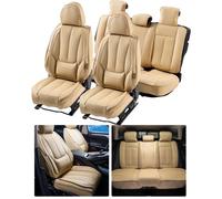 Housses de Siège-VEVOR-13 pcs-Housse de Siège en Simili-Cuir-Design Entièrement Fermé-voitures SUV Camions