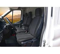 Housses de siège Viva sur mesure - Pour Ford Transit à partir de 2014/-20 - Tissu avec cuir synthétique