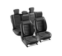 Housses de Siège Voiture Avec Appuie-Tête Détachable Pour Voiture Camion Noir 9PCS