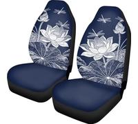 Housses De Siège Voiture Lotus Universelle Voitures Ensembles De Housses De Siège 2 Pièces Camionnettes Voiture Couvre Sièges 35X138Cm