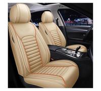 Housses De Sièges Auto Universelles En Cuir Pour Mercedes Pour Benz C200 C300 A160 180 B200 GLA GLE S600 Classe E ML Protection Siege Voiture(Beige)