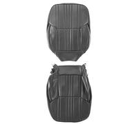 Housses de sièges avant pour Alpine A110 Berlinette (10/1967-07/1977) - Skaï Noir