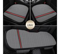 Housses De Sièges De Voiture,Couverture De Volant De Qualité Supérieure,Fournitures De Ceinture De Sécurité À La Mode,Oreiller De Cou 2024,Pièces Intérieures - Type 3 Gray Seat Cushion