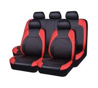 Housses de Sièges de Voiture pour MG 4 EV MG4 Electric 2022 2023 2024, Avant et Arrière Ensemble Complet de Housses Protection Universel Anti-Poussière,B/Red