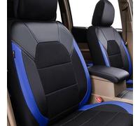 Housses de SièGes Et D'Appuie-TêTe pour Audi A4/S4/RS4 B6 Avant 2001 2002 2003 2004, en Similicuir Respirant, Compatibles avec Les Airbags Et Lavables,Blue