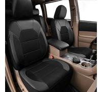 Housses de SièGes Et D'Appuie-TêTe pour Chevrolet Corvette Hard Top (C5) Coupe 1999 2000 2001-2004, en Similicuir Respirant, Compatibles avec Les Airbags Et Lavables,Black