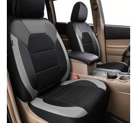 Housses de SièGes Et D'Appuie-TêTe pour Chevrolet Corvette Hard Top (C5) Coupe 1999 2000 2001-2004, en Similicuir Respirant, Compatibles avec Les Airbags Et Lavables,Grey