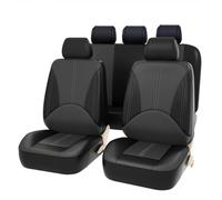 Housses de SièGes Et D'Appuie-TêTe pour Mercedes-Benz/AMG A B C E S G M R-Class/GLA GLC GLE GLS, en Similicuir Respirant, Compatibles avec Les Airbags Et Lavables,Grey