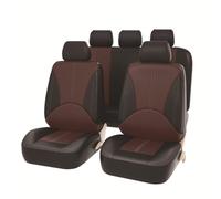 Housses de SièGes Et D'Appuie-TêTe pour Mercedes-Benz Vito (W447) Van 2014 2015 2016 2017-2023+, en Similicuir Respirant, Compatibles avec Les Airbags Et Lavables,Brown
