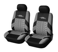 Housses De Sièges Intérieurs De Voiture,Housses De Haute Qualité,Adaptées Pour Golf Vii,Saab,Renault,Mitsubishi,Ford,Hyundai - Type Gray-4pcs