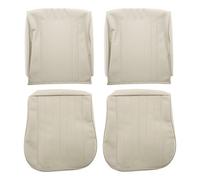 Housses de sièges TMI en vinyle gaufré Beige clair pour Volkswagen Coccinelle Berline 65 ->67