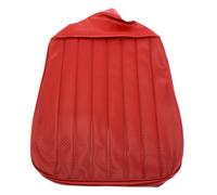 Housses de sièges TMI en vinyle gaufré Bordeaux lie de vin pour Volkswagen Coccinelle Cabriolet 68 ->72 Europe