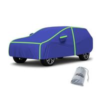 Housses de SUV pour Chevy Corsica 1987-1996 Anti-Glace et Neige Housses de Voiture Bâche Coupe-Vent,Poussière UV Pluie Soleil Neige Protection UV,avec Fermeture à glissière latérale