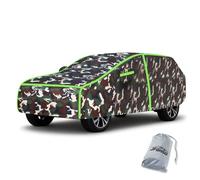 Housses de SUV pour Chevy Corsica 1987-1996 Anti-Glace et Neige Housses de Voiture Bâche Coupe-Vent,Poussière UV Pluie Soleil Neige Protection UV,avec Fermeture à glissière latérale